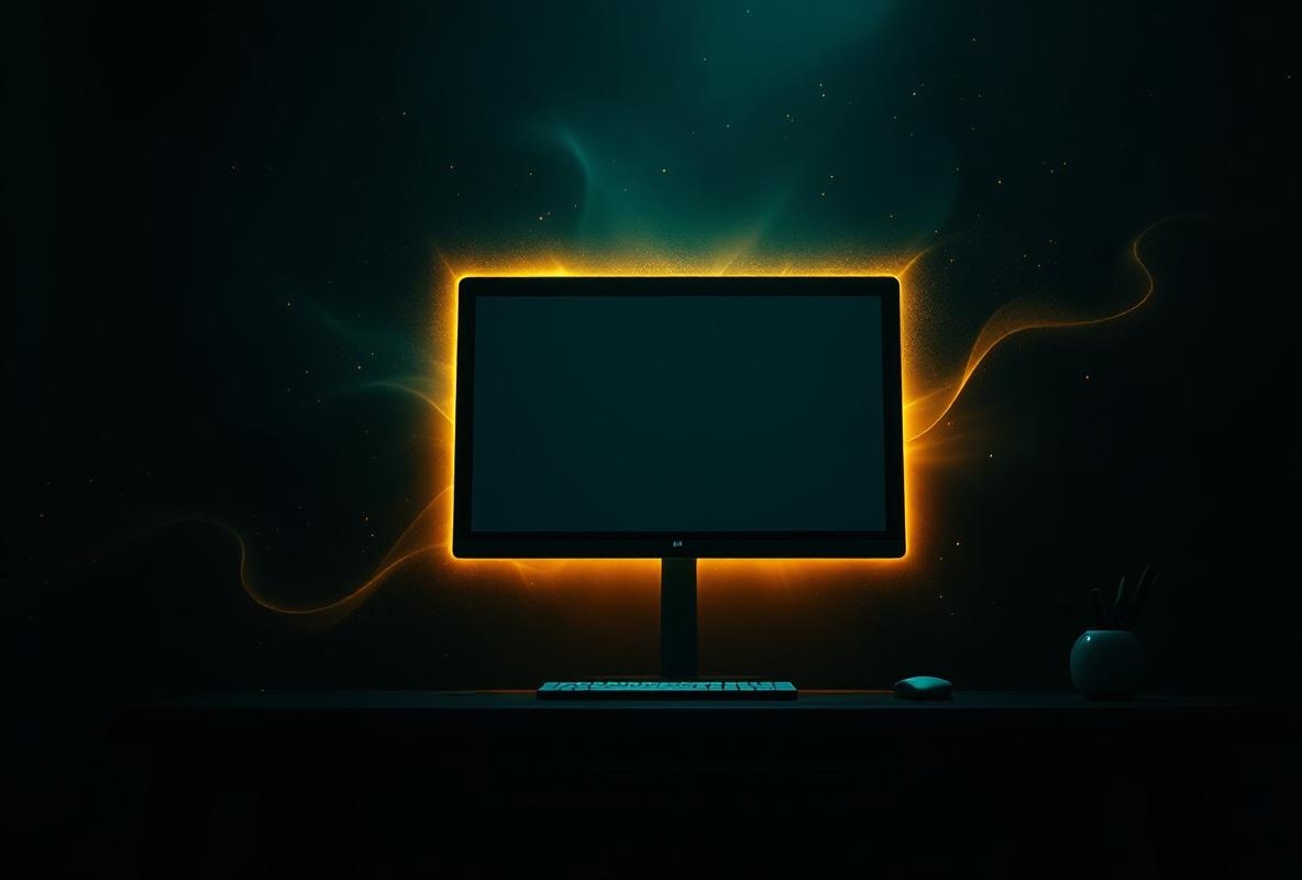 Scherm met ademend licht